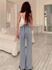 High-Waisted Wide Leg Jeans For Women