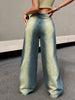 Women's High-Waist Wide-Leg Jeans