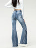 Women's High-Waisted Flared Jeans