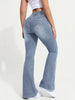 [Stretch Comfort] Women's High-Waist Stretch Denim Flare Jeans