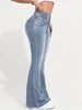 [Stretch Comfort] Women's High-Waist Stretch Denim Flare Jeans