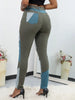 Women's High-Waisted Slim-Fit Stretch Denim Jeans