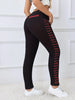 Women's Stretch Skinny Jeans with Side Ripped Detail