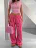 Casual Drawstring Waist Sweatpants with Pockets