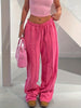 Casual Drawstring Waist Sweatpants with Pockets