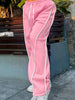 Women'S Casual Solid Color Long Pants with Drawstring Waist