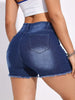Women's Sexy Patchwork Denim Shorts