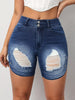 Women's Casual Ripped Denim Shorts