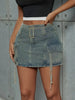 Women'S Denim Mini Skirt