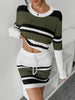 New Elegant Solid Color Long Sleeve Round Neck Pullover