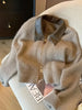 Women's Casual Collar Cardigan with Zipper Front