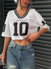Women's Cropped Short Sleeve T-Shirt