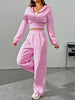 Women's Casual Solid Color Two-Piece Set