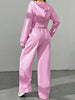 Women's Casual Solid Color Two-Piece Set