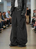 Dark Fog Baggy Pinned Tide Pants