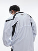 V collar padded shoulder Retro sports tees