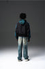 Polka Dot Embroidered Hooded Jacket