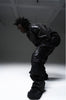 Armored Patchwork Biker Jacket