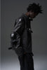 Armored Patchwork Biker Jacket
