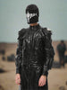 Heavy-Duty Metal Armor Biker Leather Jacket