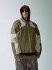 Oversize Structured PU Leather Jacket