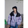 Embroidery Oversize Puffer Jacket