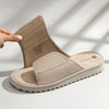 Men's Adjustable Slip-On House Shoes with Closure