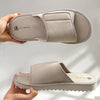 Men's Adjustable Slip-On House Shoes with Closure