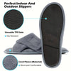 Memory Foam Slippers - Anti-Slip, Comfortable Closed Toe Shoes