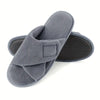 Memory Foam Slippers - Anti-Slip, Comfortable Closed Toe Shoes