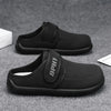 Closed-Toe Sneakers with Cushioned PVC Sole, Easy Slip-On Closure