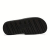 Unisex Breathable Summer Shoes with Closure, White & Black Design, Faux Upper & Rubber Sole