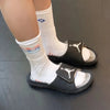 NIKE JORDAN Hydro 6 Slip-On Slippers - Non-Slip Indoor/Outdoor House Shoes with Cushioned Insole, Open-Toe Design - Soft Synthetic Leather