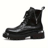 Men's High Top Boots Punk Fashion Motorbike Boots Boots Outdoor Boots Work Boots
