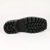 Glossy Square Toe Lace-up Platform Boots - Casual Walking Shoes