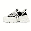 SLNU3 Brand Men'S Fashion Casual Thick-Soled Height-Increasing Shoes College Style Korean Suitable for Outdoor Minimalist Trendy Unisex