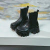 Men's Stylish Chelsea Boots - Durable Rubber Sole, Thick Platform for Height Boost, Slip-On Design