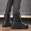 Thick High Quality Anti-Slip Fleece-Lined Cold-Resistant PU Upper & EVA Sole, Adjustable Closure, Round Toe Design
