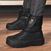 Thick High Quality Anti-Slip Fleece-Lined Cold-Resistant PU Upper & EVA Sole, Adjustable Closure, Round Toe Design