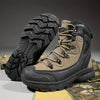 Brown Outdoor Hiking Boots Training Anti-Slip Wear-Resistant Shoes Men's Ultra-Light Side Zipper Training Boots Original