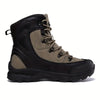 Brown Outdoor Hiking Boots Training Anti-Slip Wear-Resistant Shoes Men's Ultra-Light Side Zipper Training Boots Original