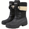 Knixmax Snow Boots, Warm & Stylish Winter Footwear with Anti-Slip Sole