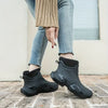 Unisex Winter Warm Fleece-Lined Rain Boots - Slip-Resistant High Quality PVC with Adjustable Straps & Cushioned Sole