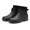 Women's Waterproof And Wear-resistant Medium Tube Rain Boots, Versatile Solid Color Non-slip Outdoor Rain Boots