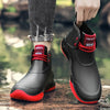 Women'S PVC Kitchen Boots with EVA Cushioned Insole & Slip-Resistant Sole - Round Toe Rain Boots