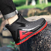 Unisex Lightweight High Quality Slip-On Rain Boots - All-Season Outdoor Casual Shoes with Cushioned Sole, Durable PU Upper & Sleek Minimalist