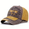 Breathable Baseball Cap with Adjustable Snapback Closure, Ventilated Mesh Back