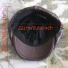 Funky Style Genuine Leather Cap for Men, Unisex Tricorne Hat, Handcrafted Non-Woven Material