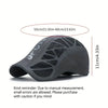 Sports Cap Designed for Forward Movement - Adjustable, Featuring a Front Push Design And Mesh Ventilation Holes, Quick-Drying And Durable