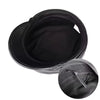Genuine Leather Flat Cap with Eagle & Wing Design